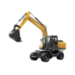 12.5 Ton Automatic Wheel Excavator With Cummings Engine