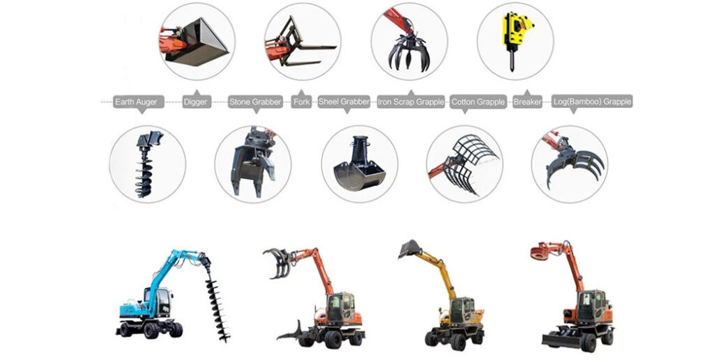 Excavators Optional Attachments