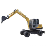 6.3 Ton Hydraulic Wheel Excavator With YUCHAI Engine