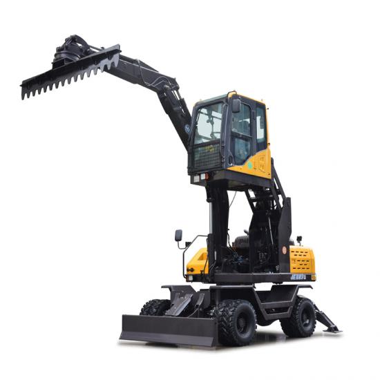 JG100S Wheel Excavators Material Leveling Machine