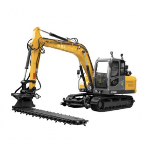 8 Ton Crawler Excavator With Railway Ballast Machine