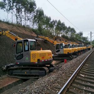 Railway ballast undercutter