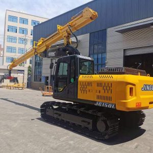 Telescopic arm Excavators